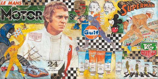 Rofgo-Collection - Chapter 2 - Pop-Art - Le Mans Steve McQueen