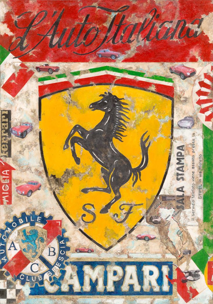 Mille Miglia Gesamtsieger Sektion Ferrari