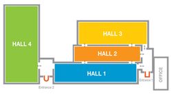 Messeplan Antwerp EXPO